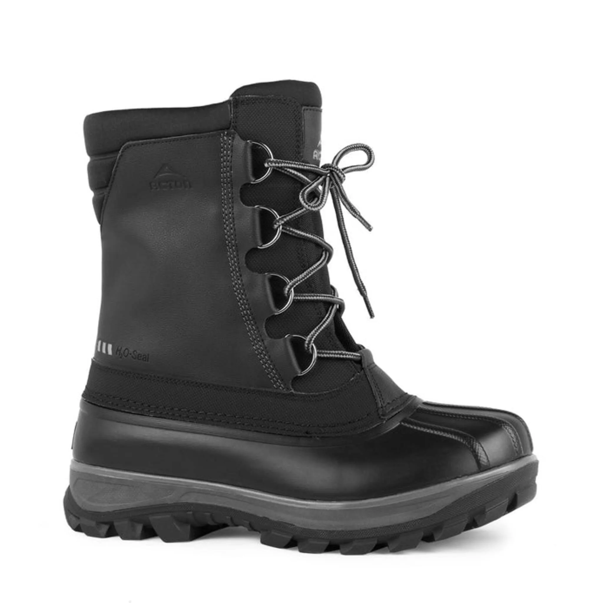 Acton Men's Winter Work Boots Yukon - Waterproof Synthetic Leather, Removable Insole, Reflective Inserts, Anti-Tear Nylon, Slip-Resistant | Sizes 7-14