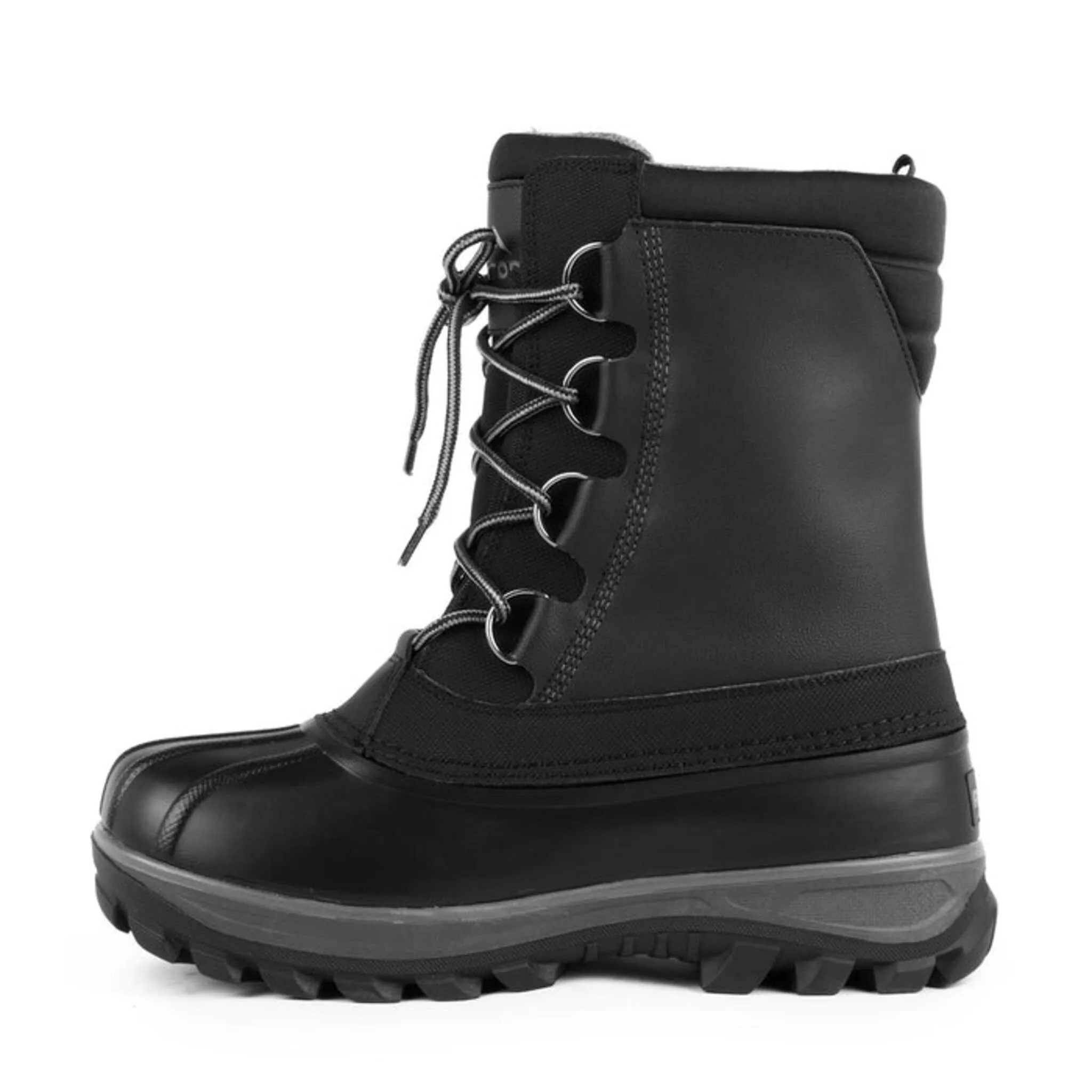 Acton Men's Winter Work Boots Yukon - Waterproof Synthetic Leather, Removable Insole, Reflective Inserts, Anti-Tear Nylon, Slip-Resistant | Sizes 7-14