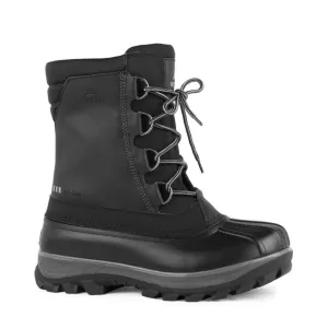 Acton Men's Winter Work Boots Yukon - Waterproof Synthetic Leather, Removable Insole, Reflective Inserts, Anti-Tear Nylon, Slip-Resistant | Sizes 7-14