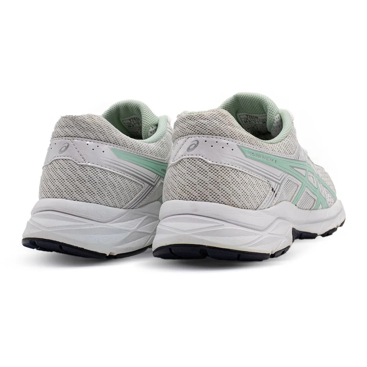 Asics Gelcontend 4 Sport Shoes Fabric White Colour For Women