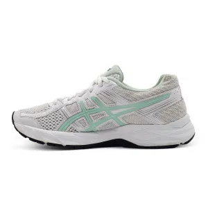 Asics Gelcontend 4 Sport Shoes Fabric White Colour For Women