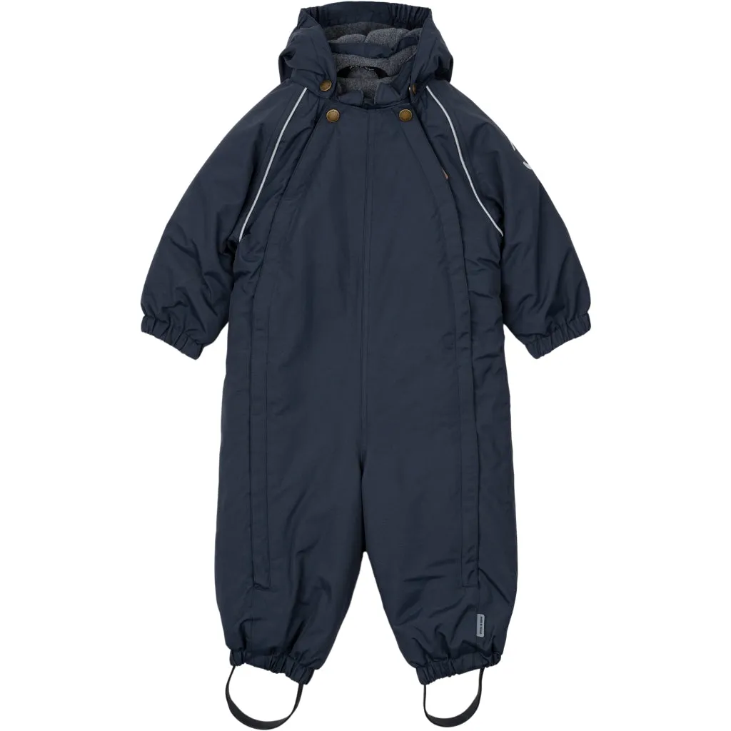 Baby Nylon Snowsuit - Blue Nights