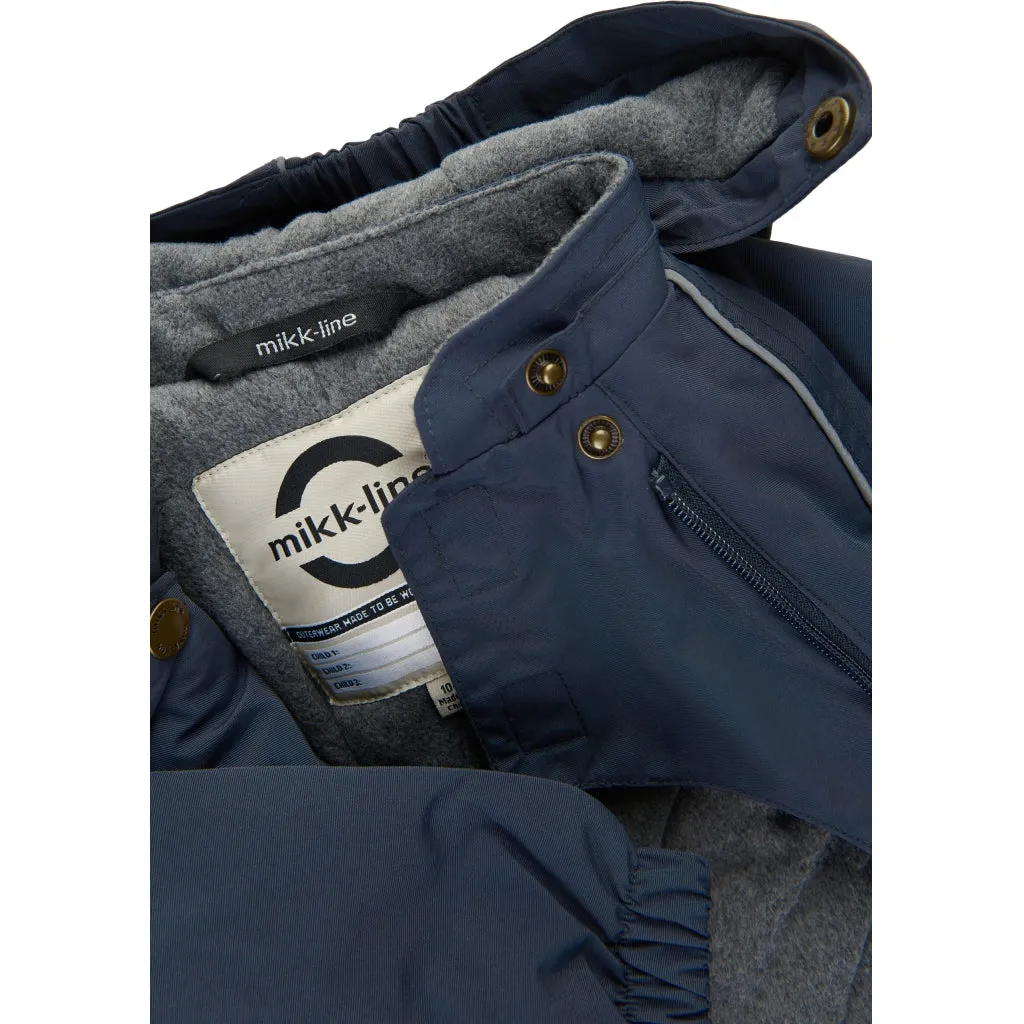Baby Nylon Snowsuit - Blue Nights