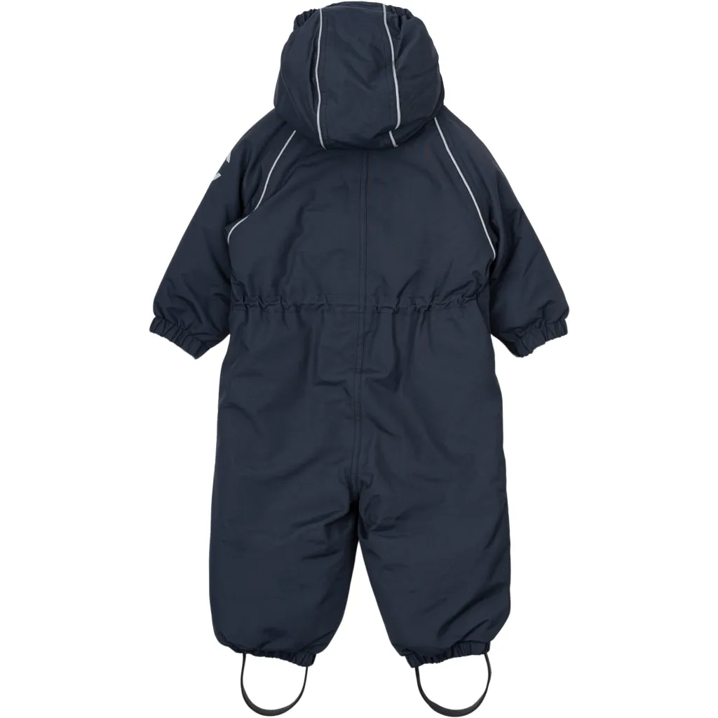 Baby Nylon Snowsuit - Blue Nights