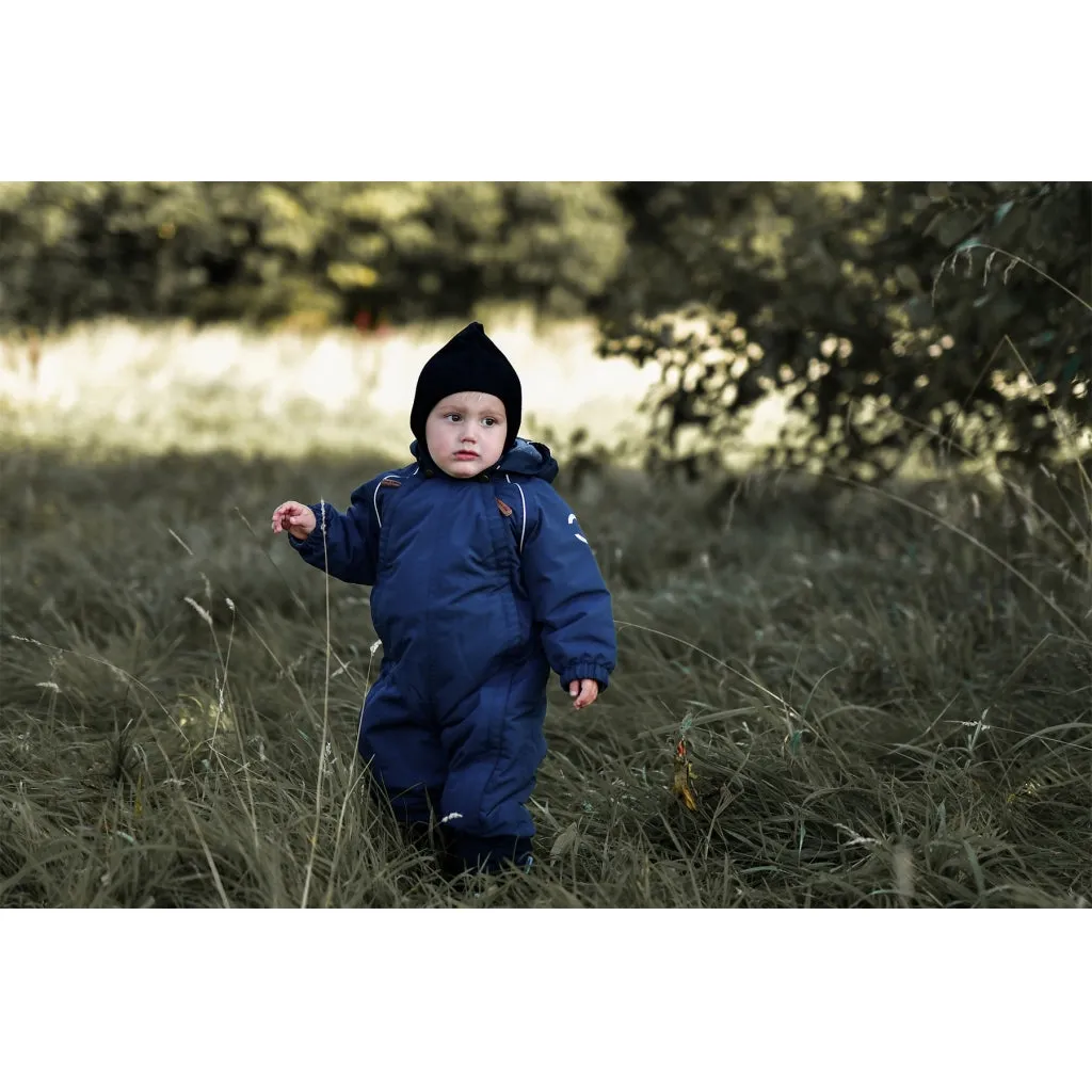Baby Nylon Snowsuit - Blue Nights