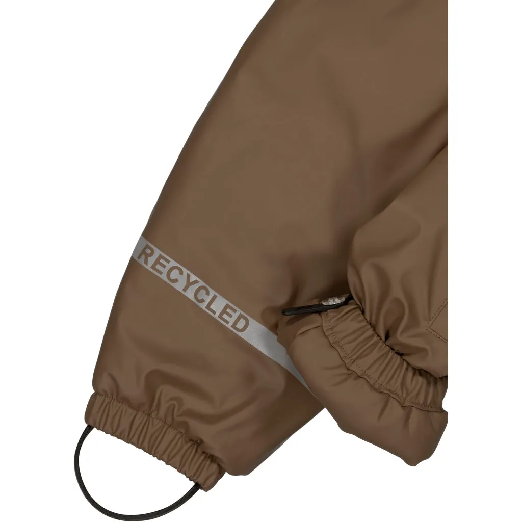 Baby PU Snowsuit - Chocolate Chip