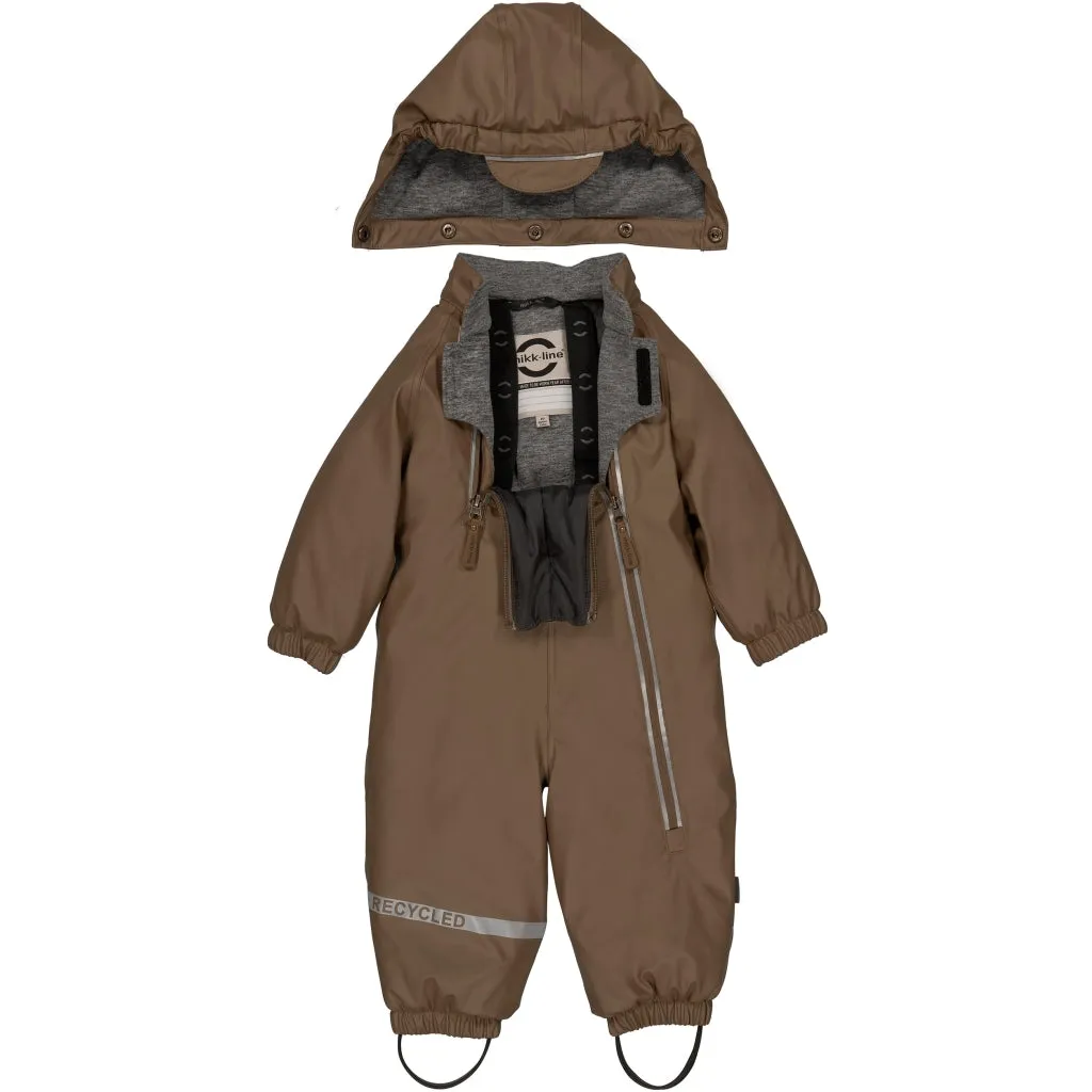 Baby PU Snowsuit - Chocolate Chip