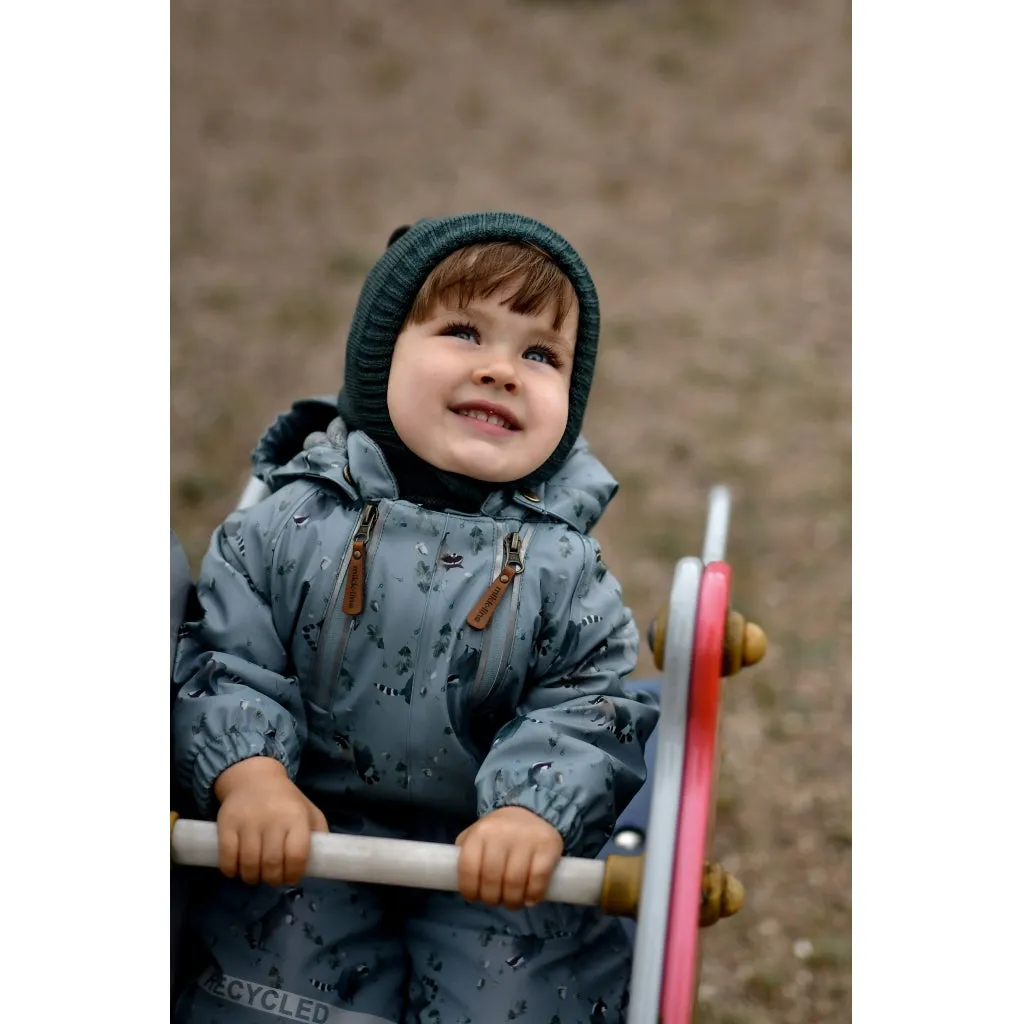 Baby PU Snowsuit - Lead