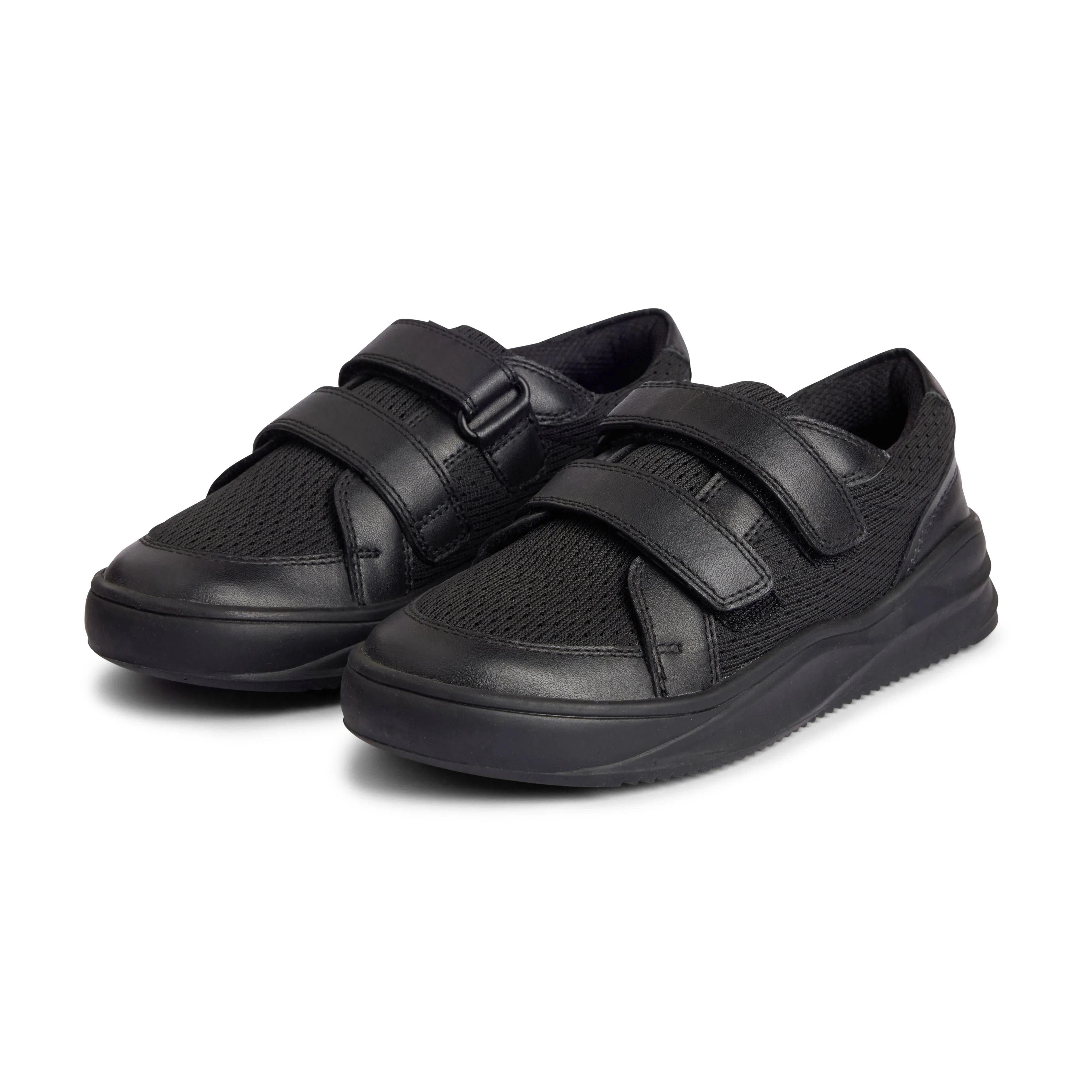Back to School - Double Strap Black Mesh