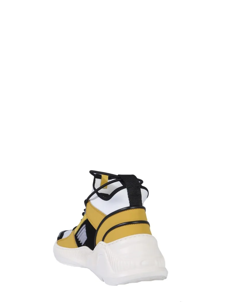 Balmain Mesh Logo Sneakers