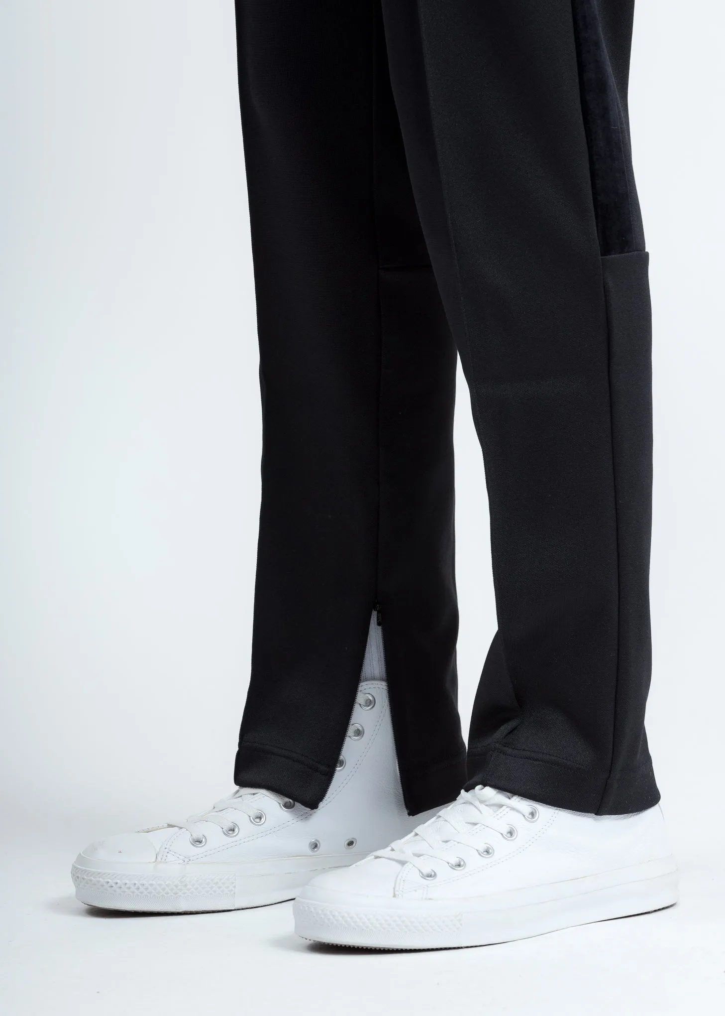Black Slim Track Pant
