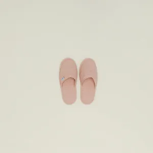 Blush Simple Waffle Slippers