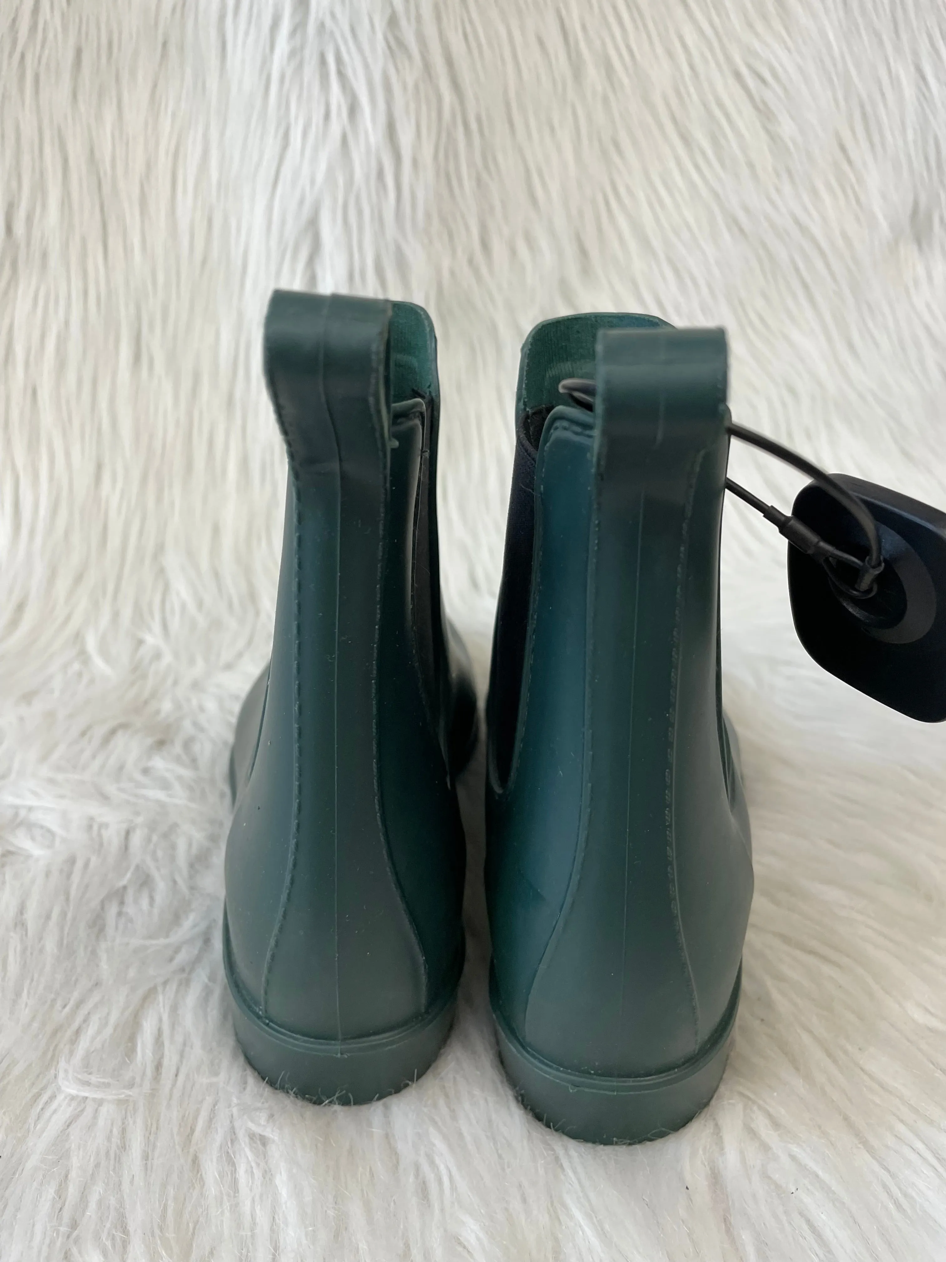 Boots Rain By J. Crew In Green, Size: 6
