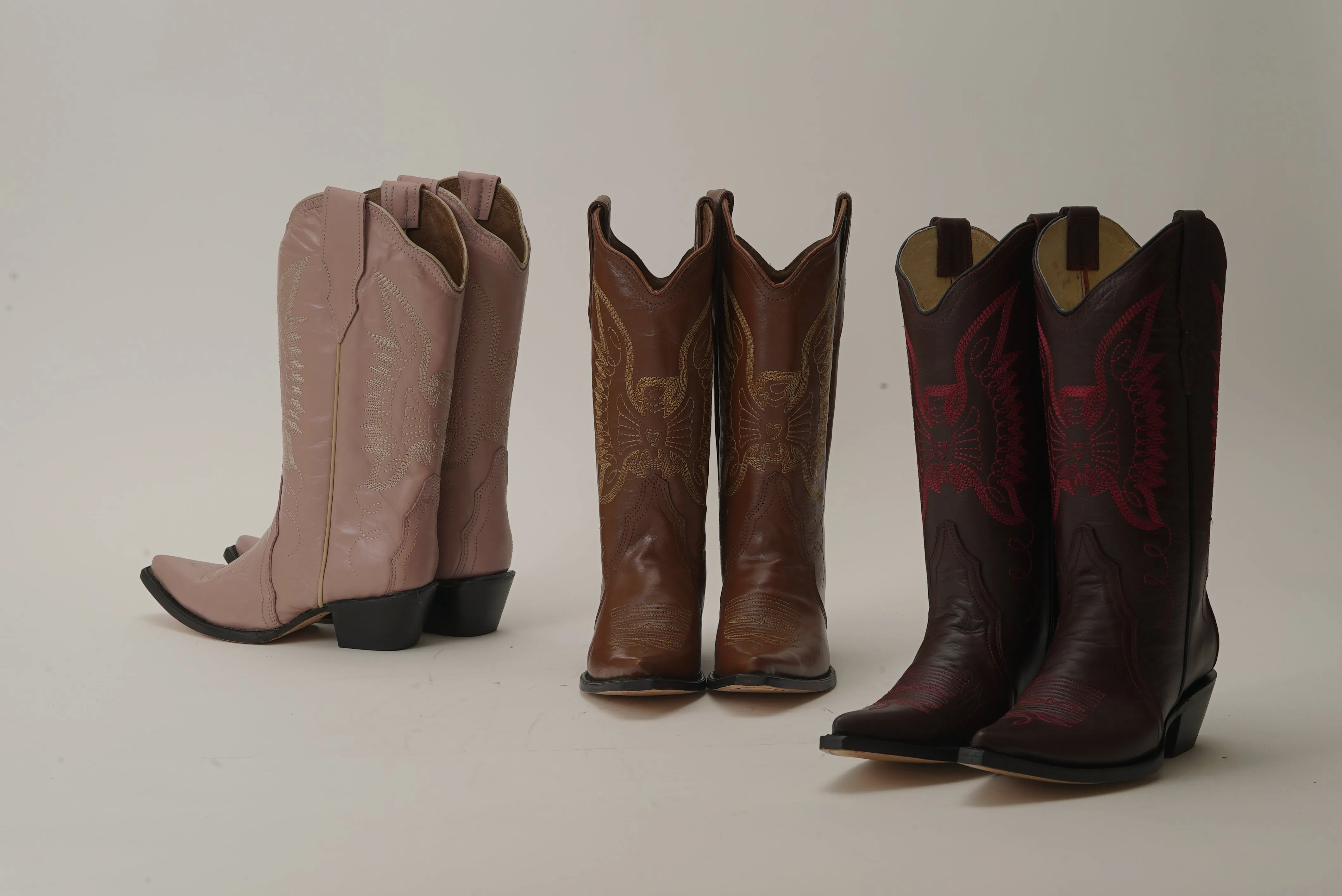 Botas Jornada vino / Jornada burgundy boots