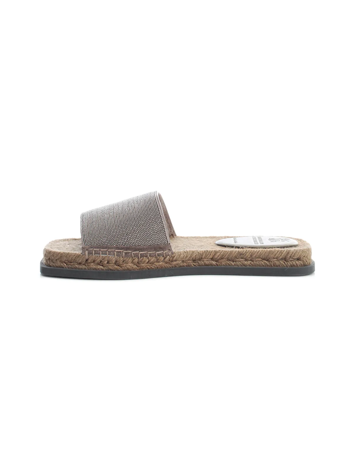 Brunello Cucinelli Monili Flat Slides