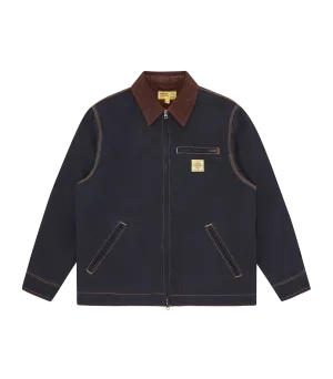 CANVAS LINED WORK JACKET - INK