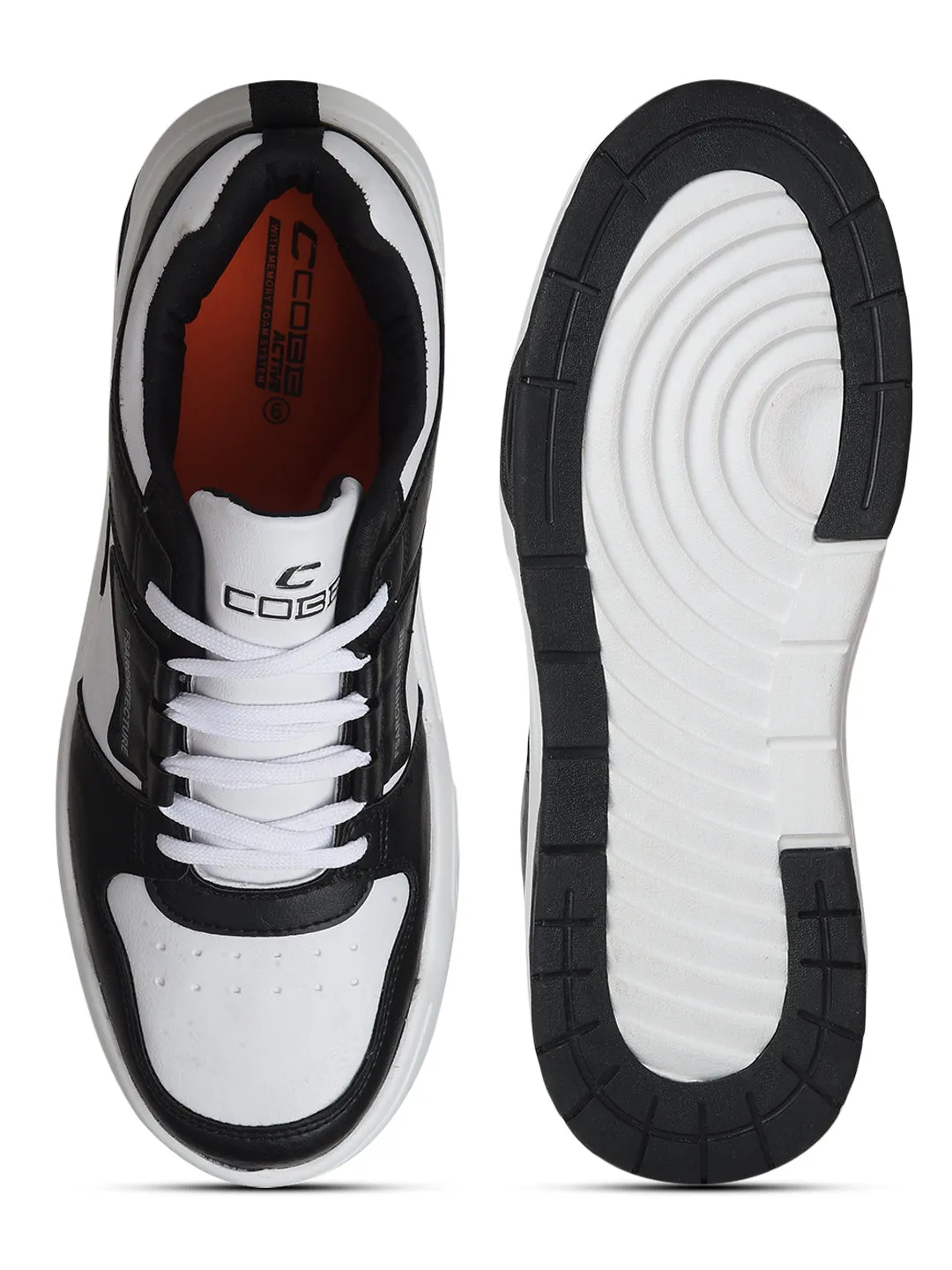 COBB MEN'S BLACK SNEAKERS SHOES