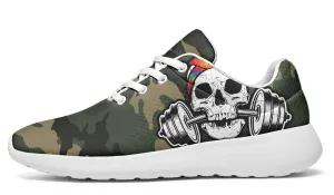 Color Pixel Dumbbell Skull Camo