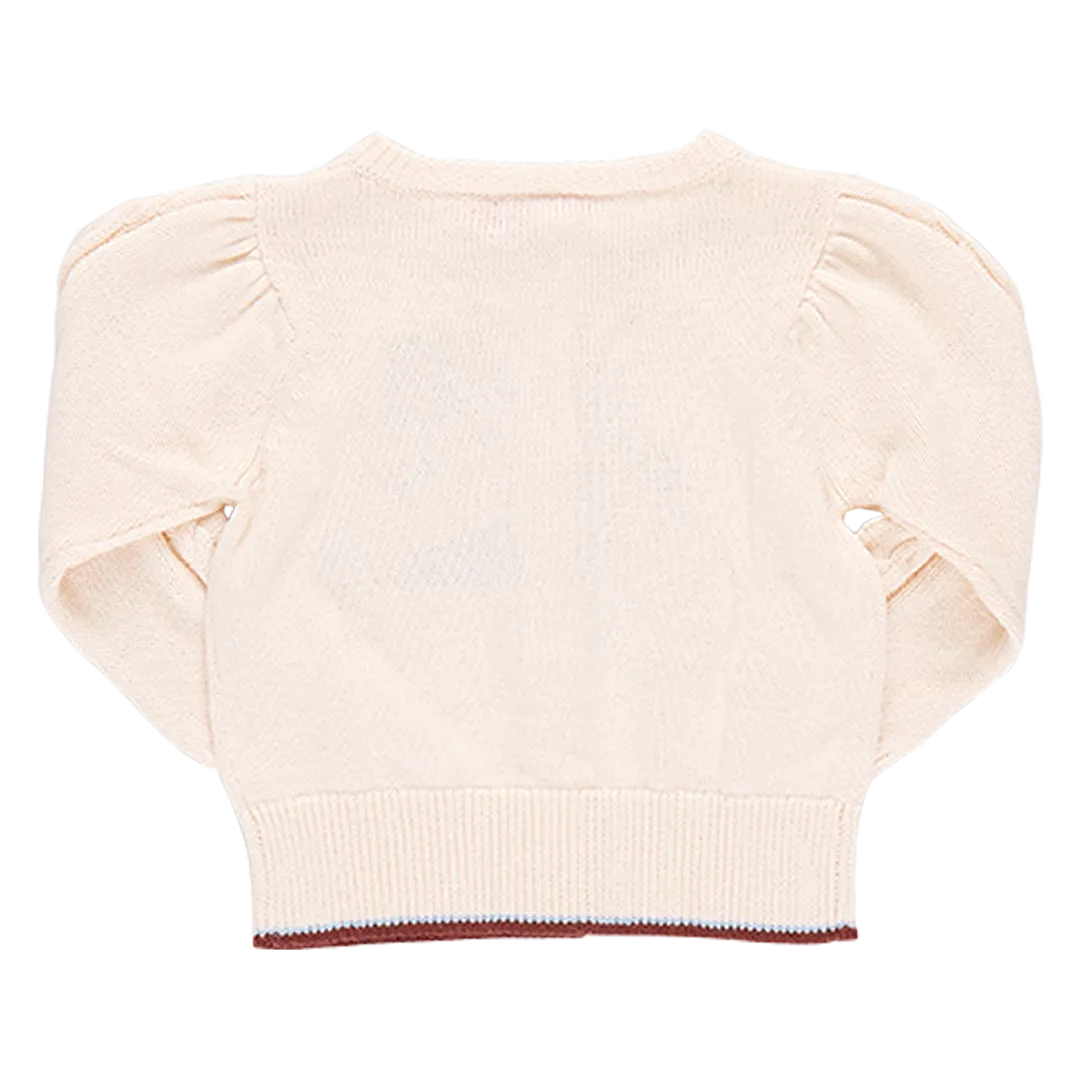 Cream Constance Sweater / Wild Horse