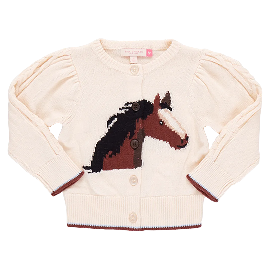 Cream Constance Sweater / Wild Horse