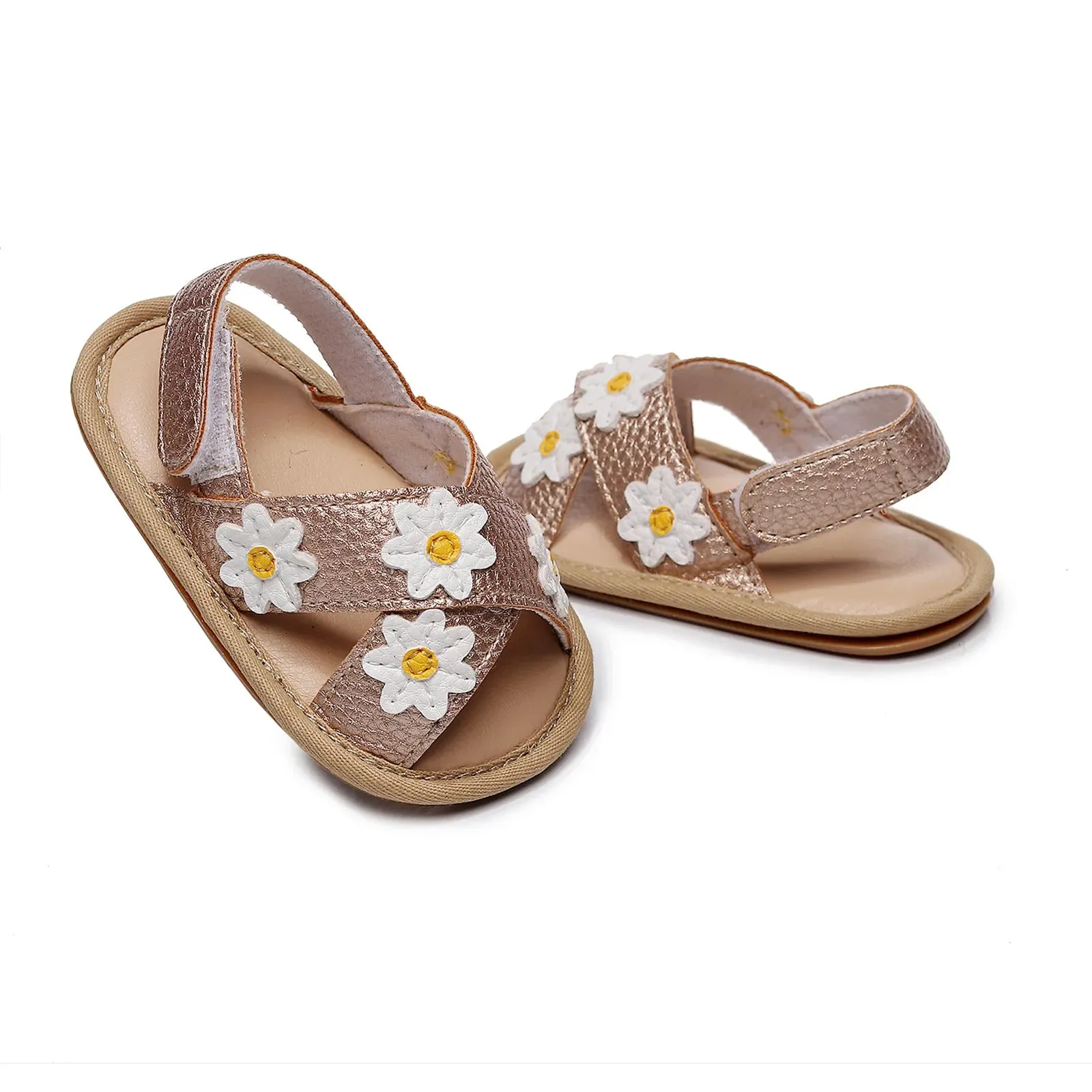 Criss Cross Daisy Sandals