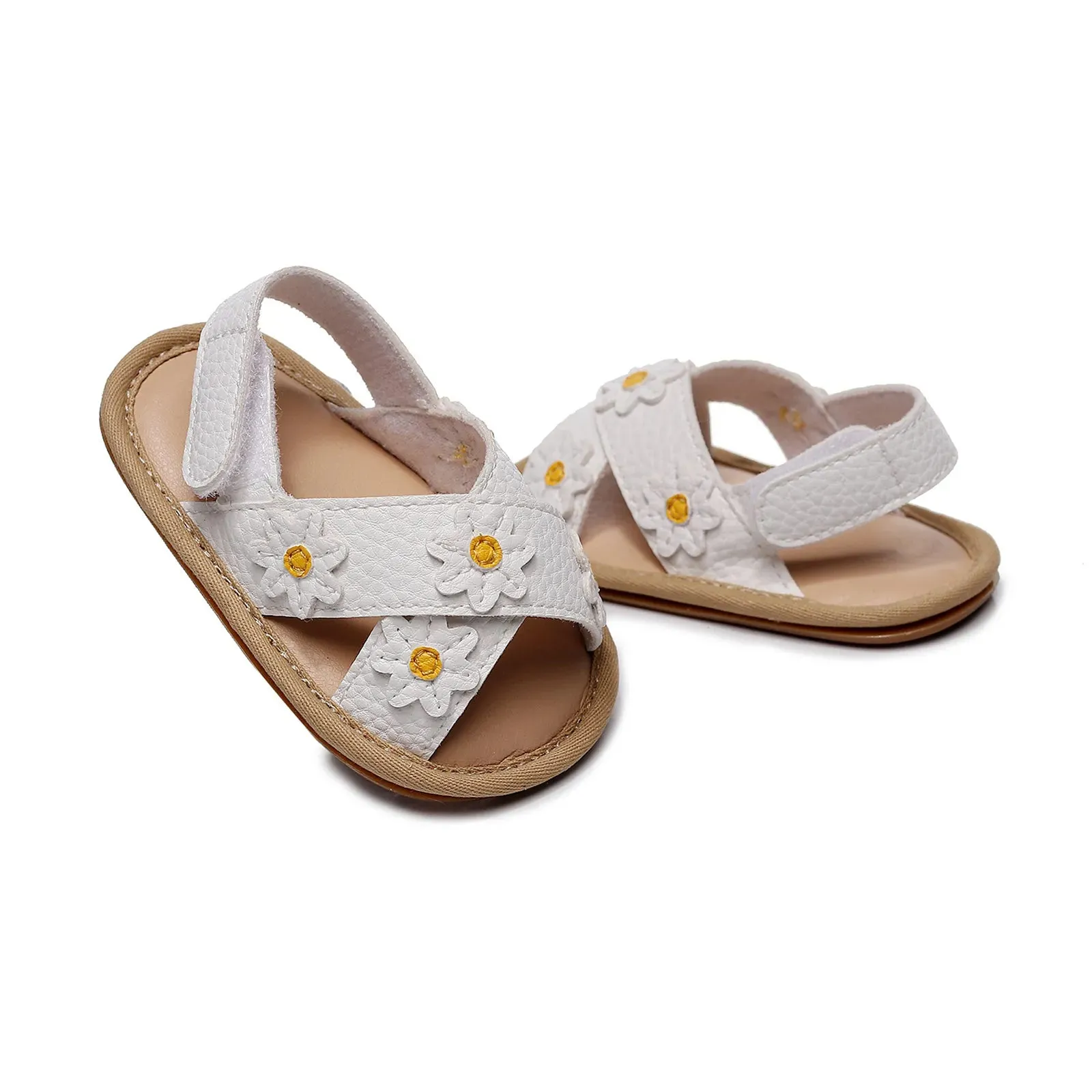 Criss Cross Daisy Sandals