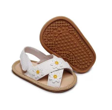 Criss Cross Daisy Sandals