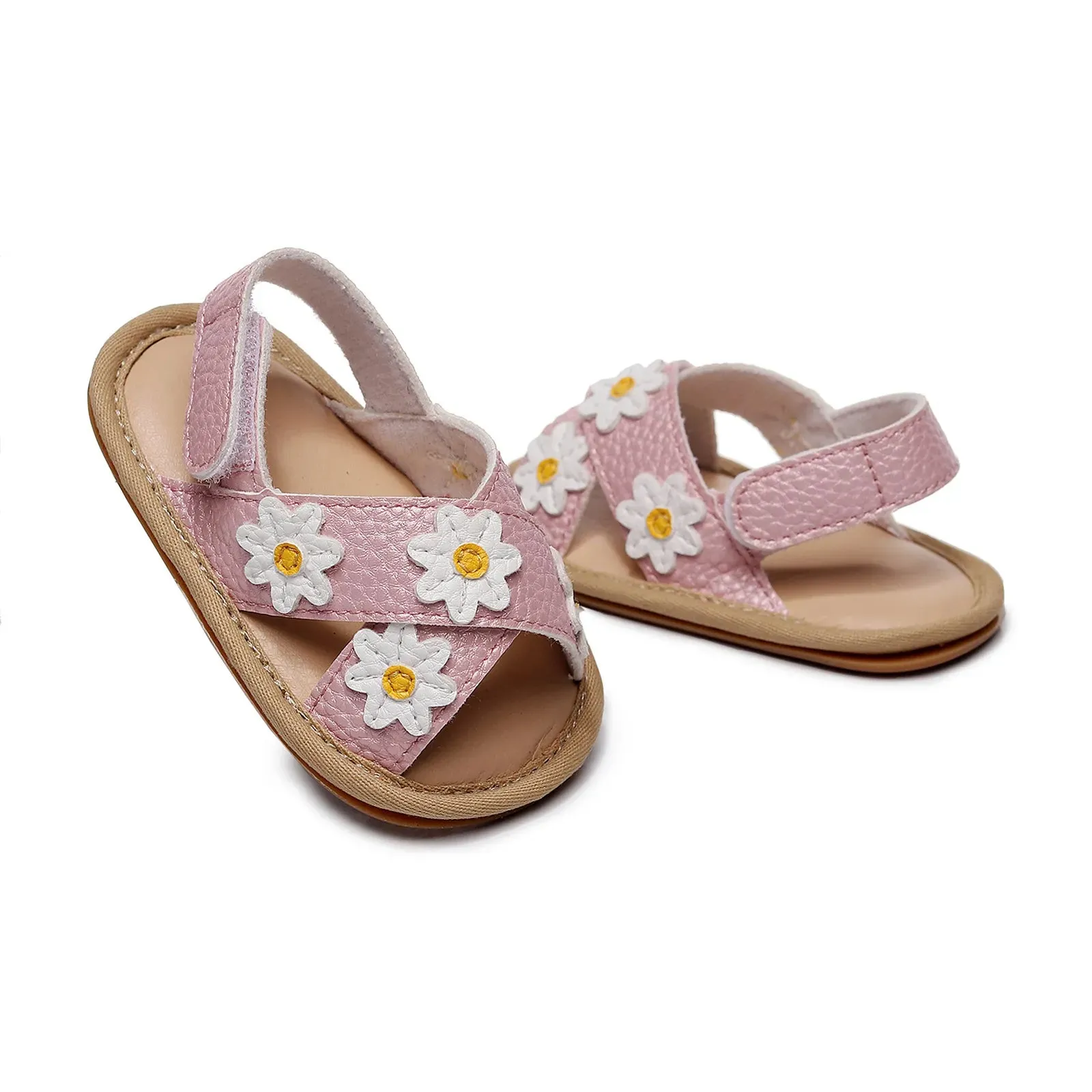 Criss Cross Daisy Sandals