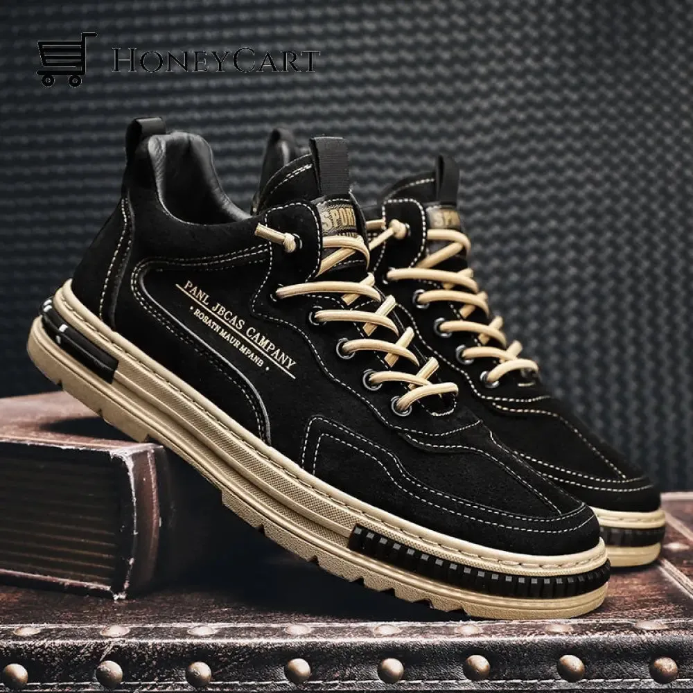 Crusty Leather Work Boots