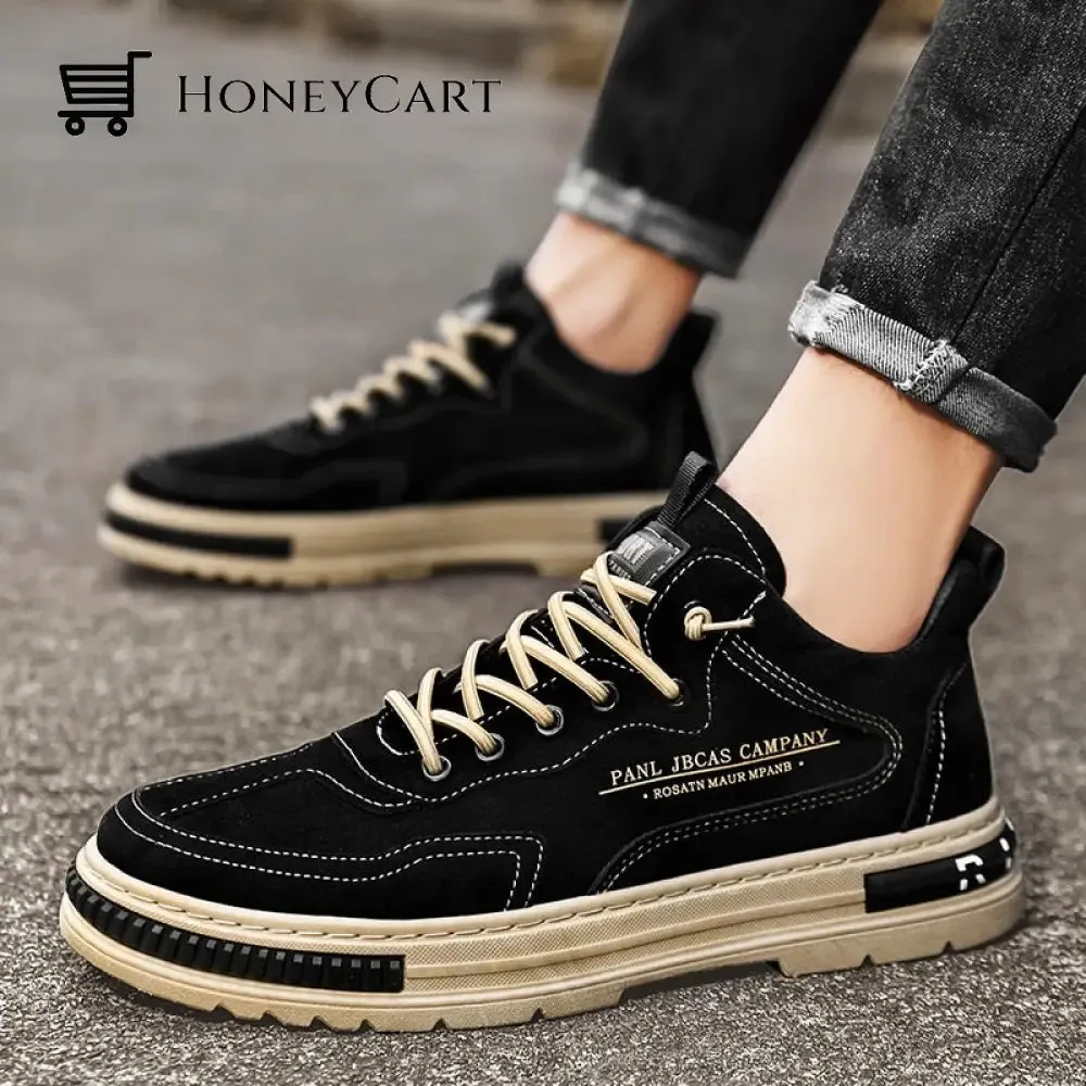 Crusty Leather Work Boots