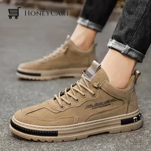 Crusty Leather Work Boots
