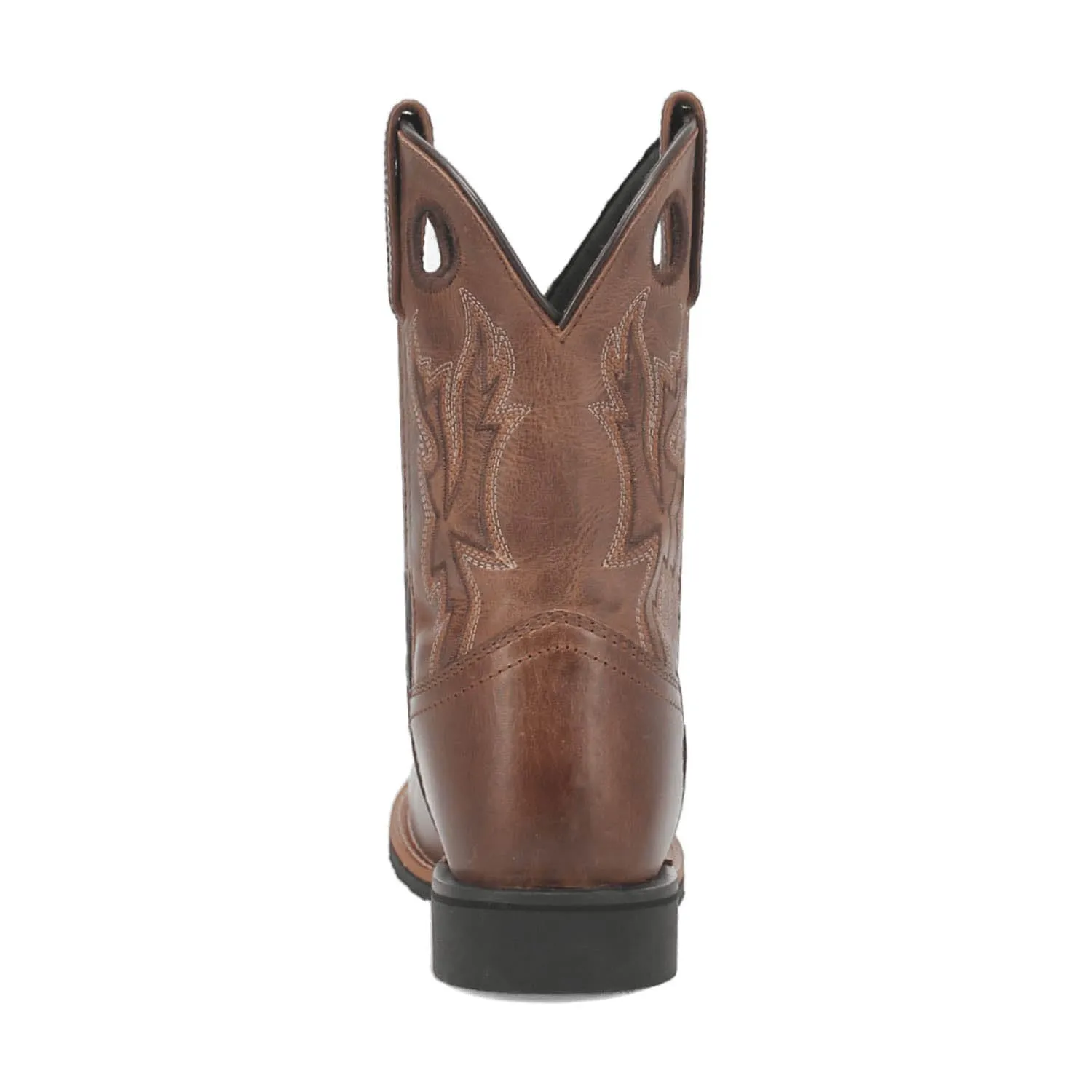Dan Post Youth Unisex Lil Dawson Brown Leather Cowboy Boots