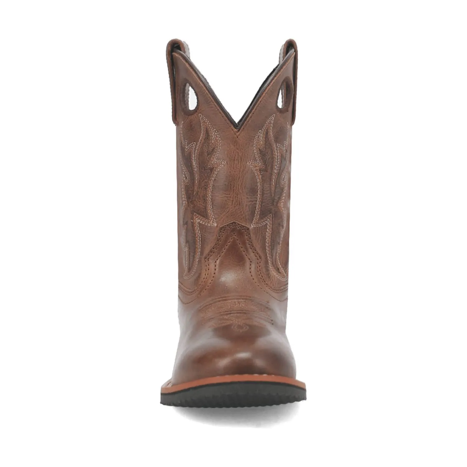 Dan Post Youth Unisex Lil Dawson Brown Leather Cowboy Boots