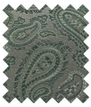 Dark Sage Paisley Wedding Swatch