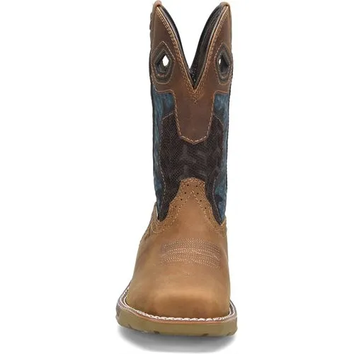 Double H Women's Phantom Rider Watcher 10" WP Comp Toe Roper Work Boot -Brown- DH5392