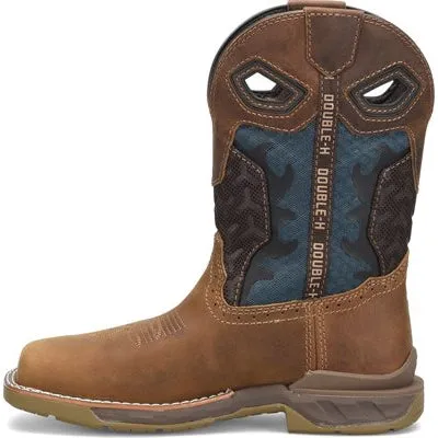 Double H Women's Phantom Rider Watcher 10" WP Comp Toe Roper Work Boot -Brown- DH5392