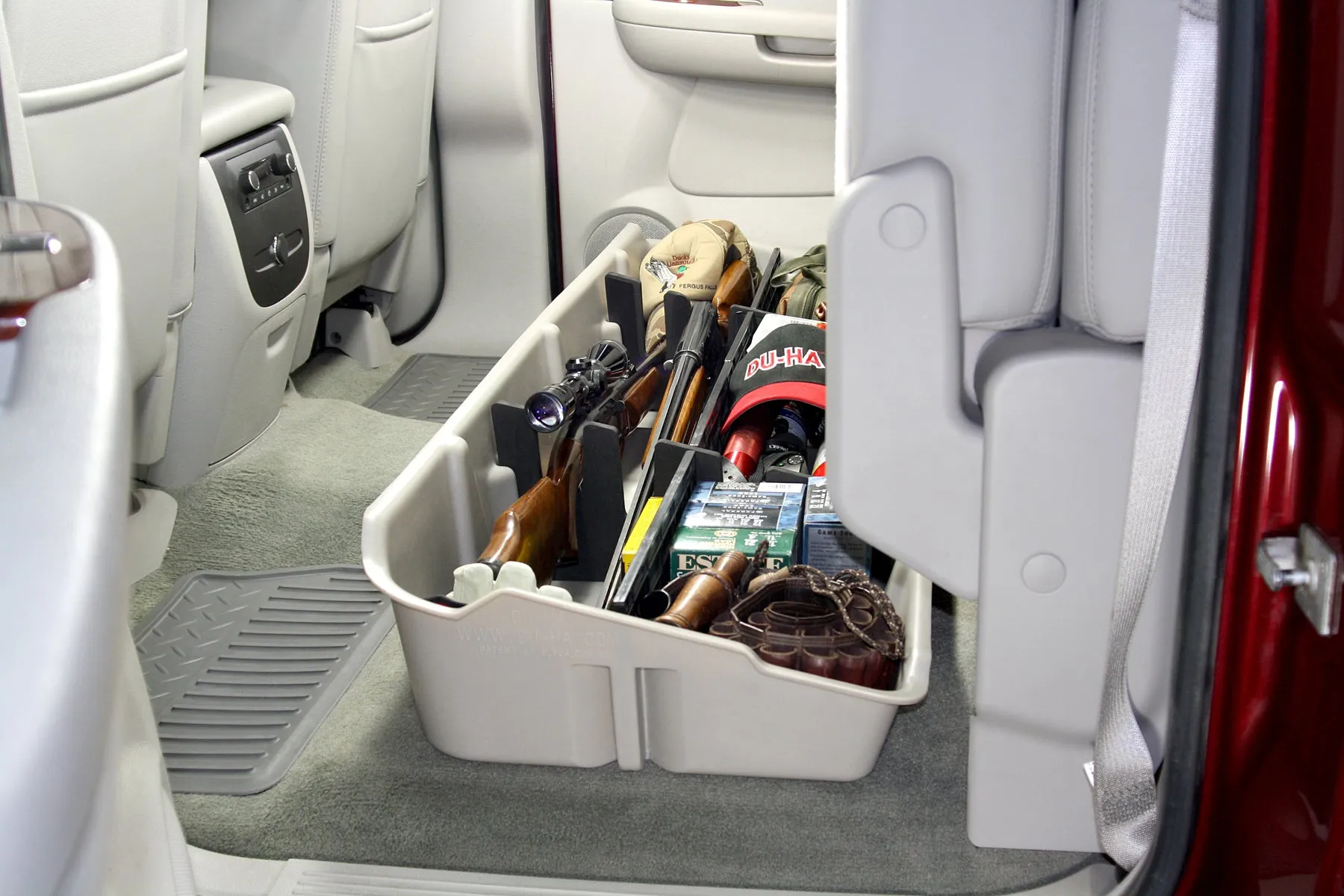 DU-HA 10044 DU-HA® Interior Storage/Gun Case; Incl. Gun Rack/Organizer; Tan;