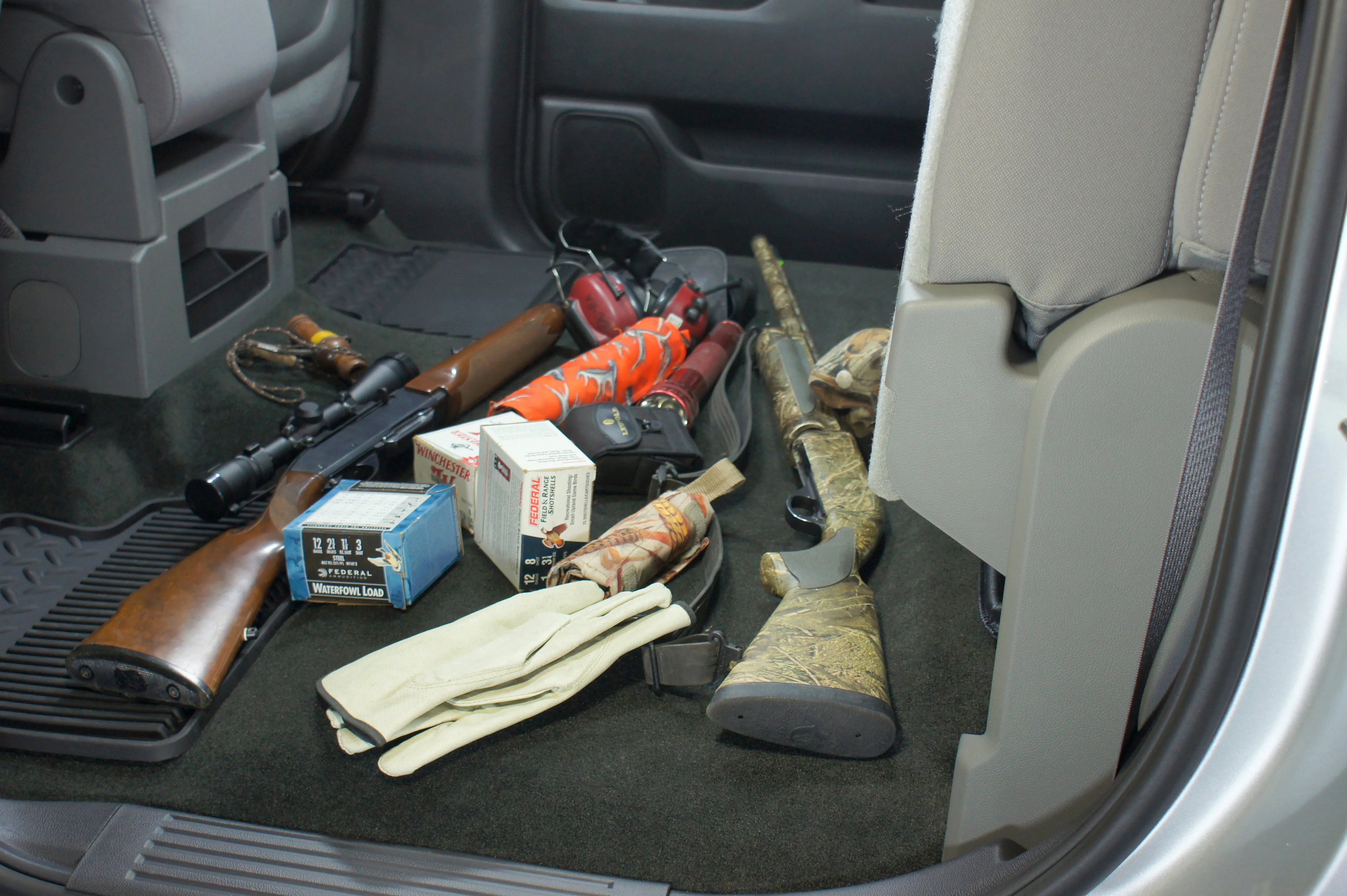 DU-HA 10301 DU-HA® Interior Storage/Gun Case; Incl. Gun Rack/Organizer; Ash/Gray;