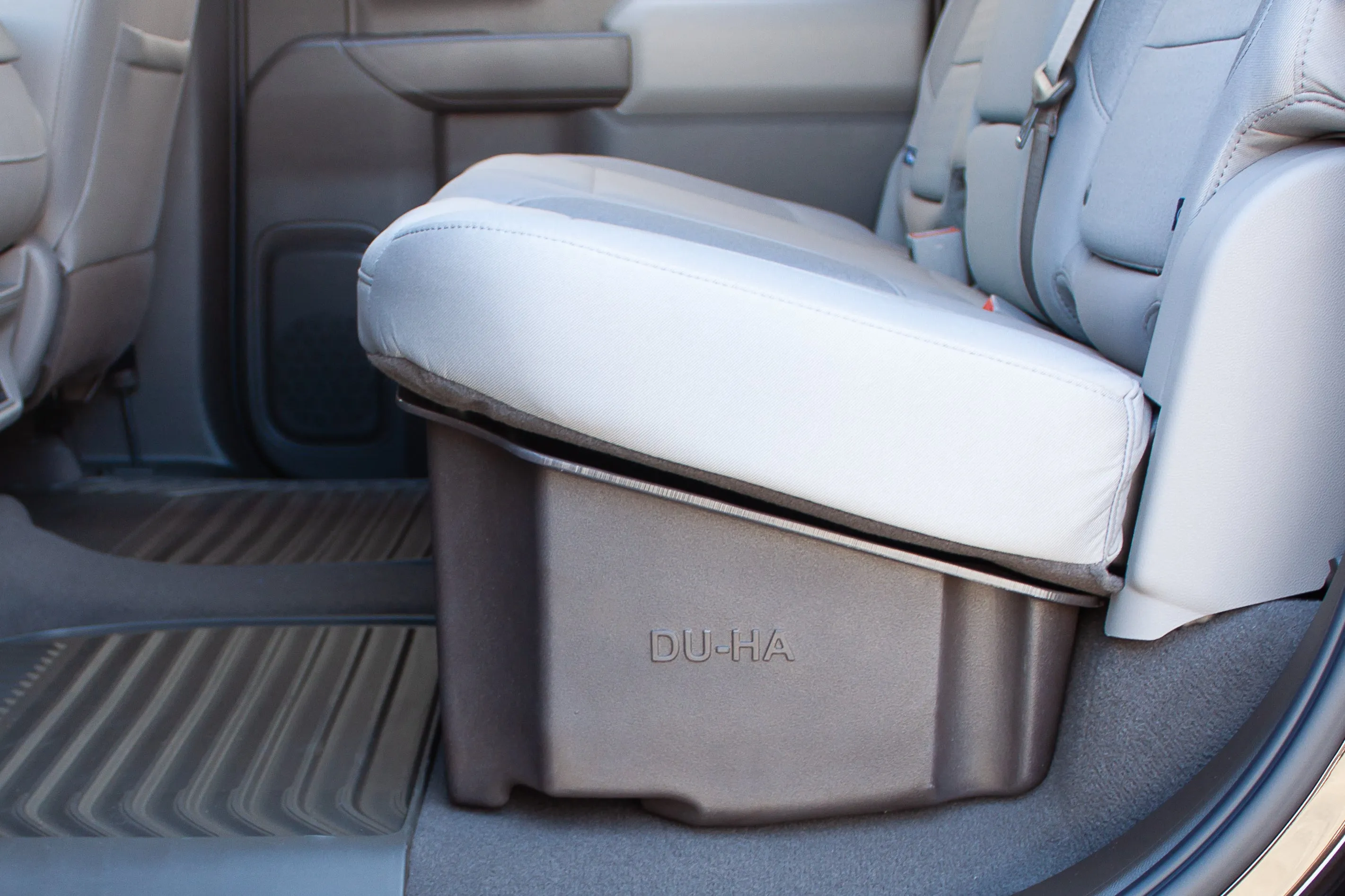 DU-HA 10401 DU-HA® Underseat Storage; Incl. Gun Rack/Organizer; Brown;