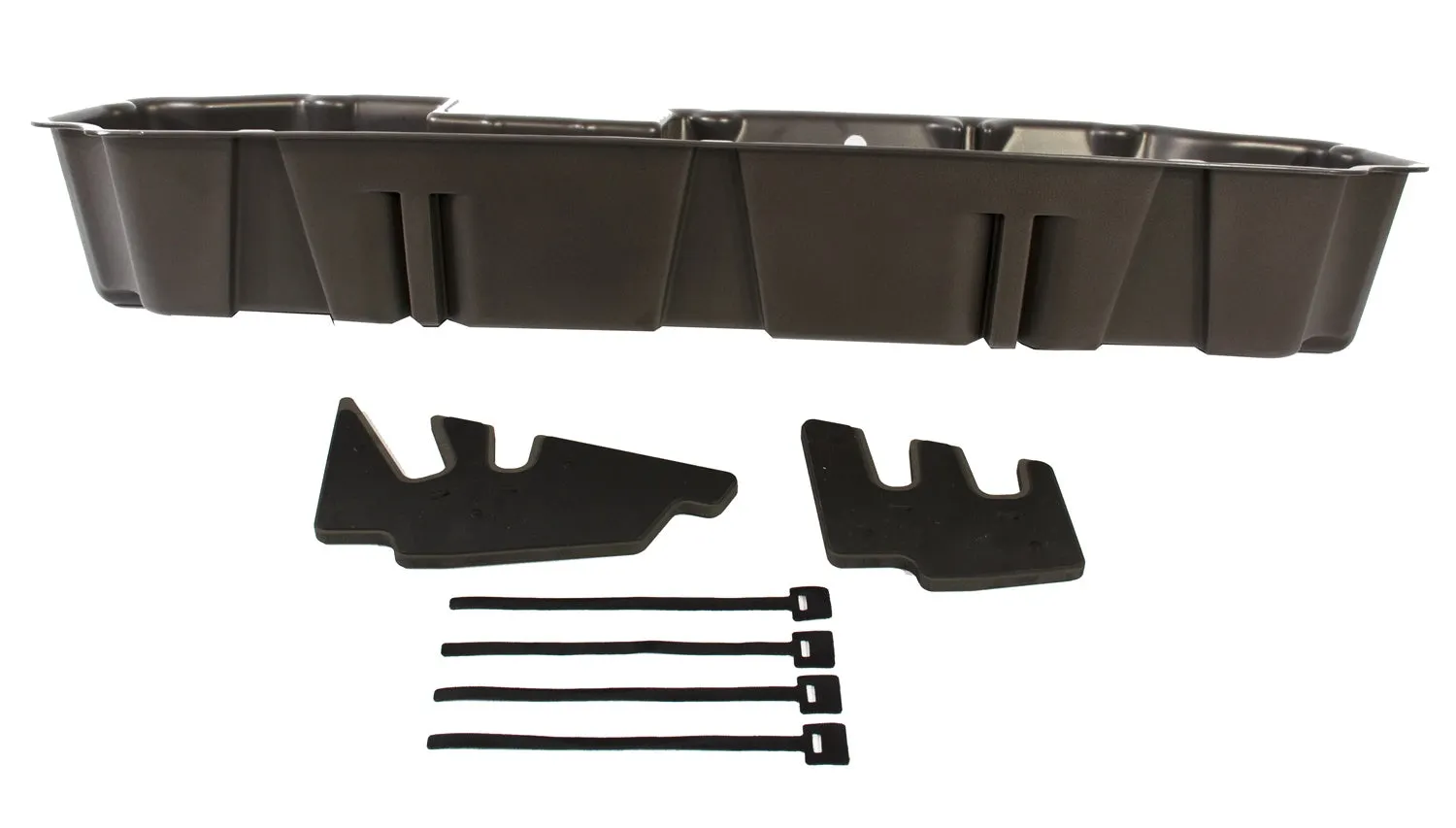 DU-HA 10421 DU-HA® Underseat Storage; Incl. Gun Rack/Organizer; Brown;