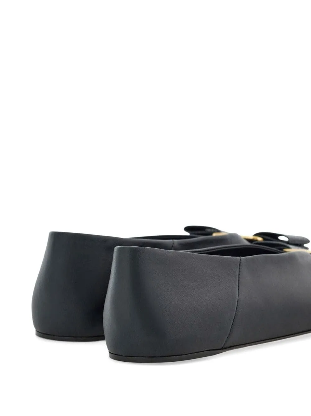 Ferragamo Stylish Black Ballet Flats for Women