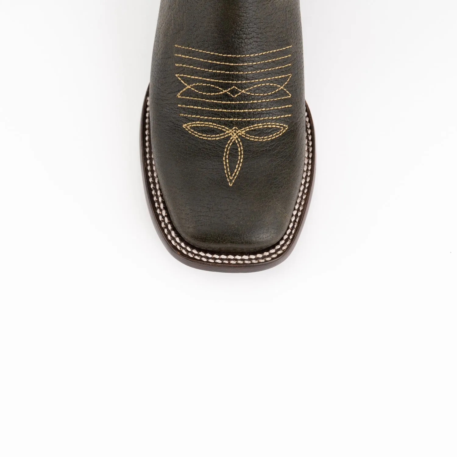Ferrini Womens Blaze Moss Leather Cowboy Boots