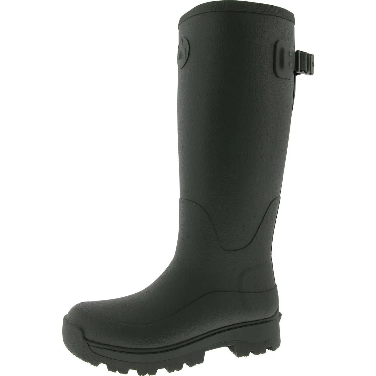 Fitflop Womens WONDERWELLY ATB Adjustable Buckle Lugged Sole Rain Boots