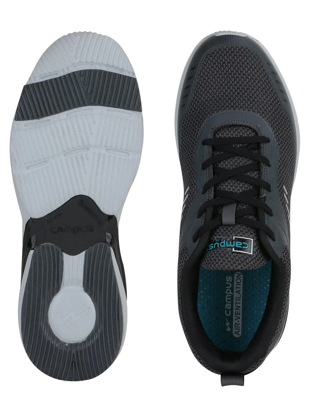 FORTE PRO Grey Men's Running Shoes