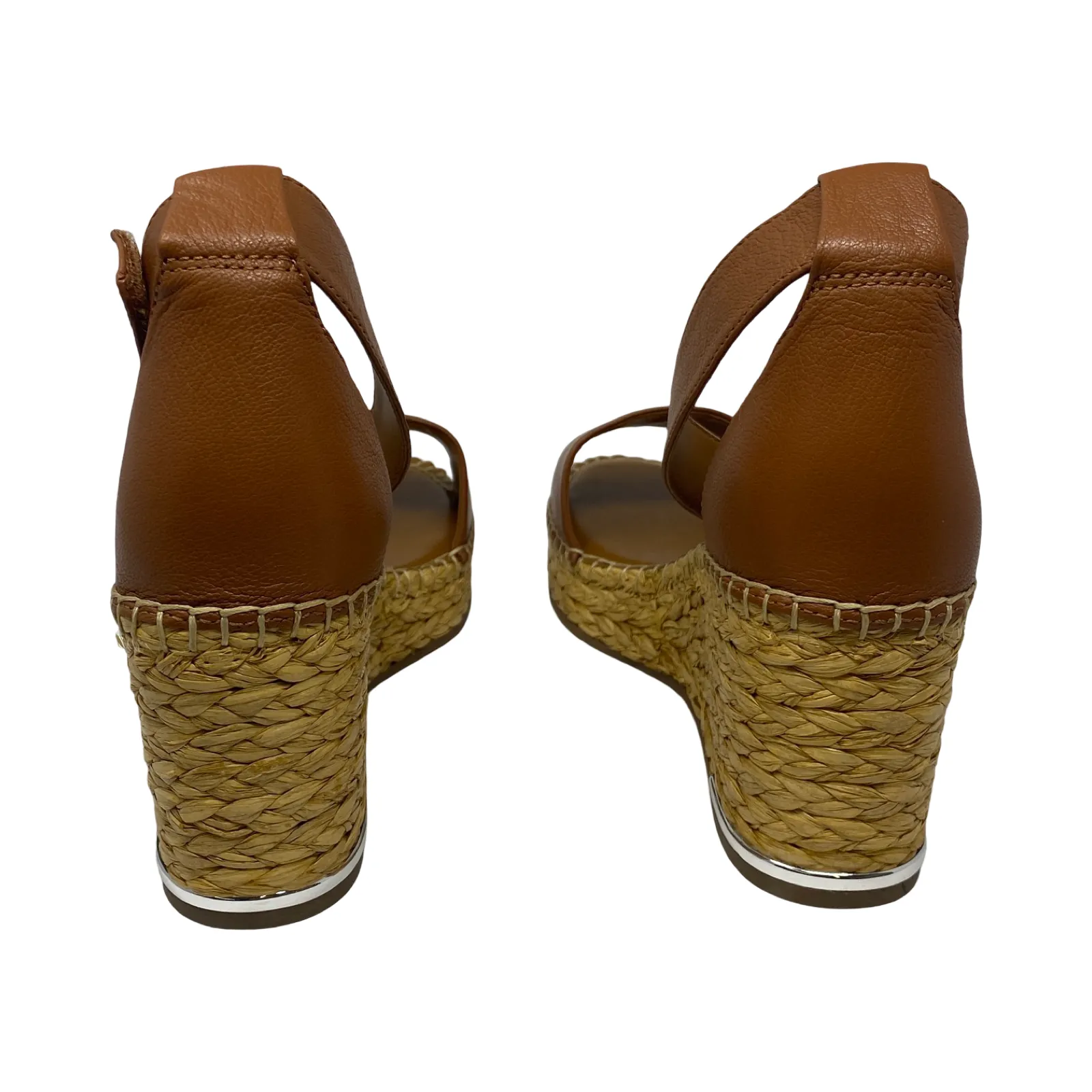 Franco Sarto Clemens Raffia Espadrille Wedge Sandal