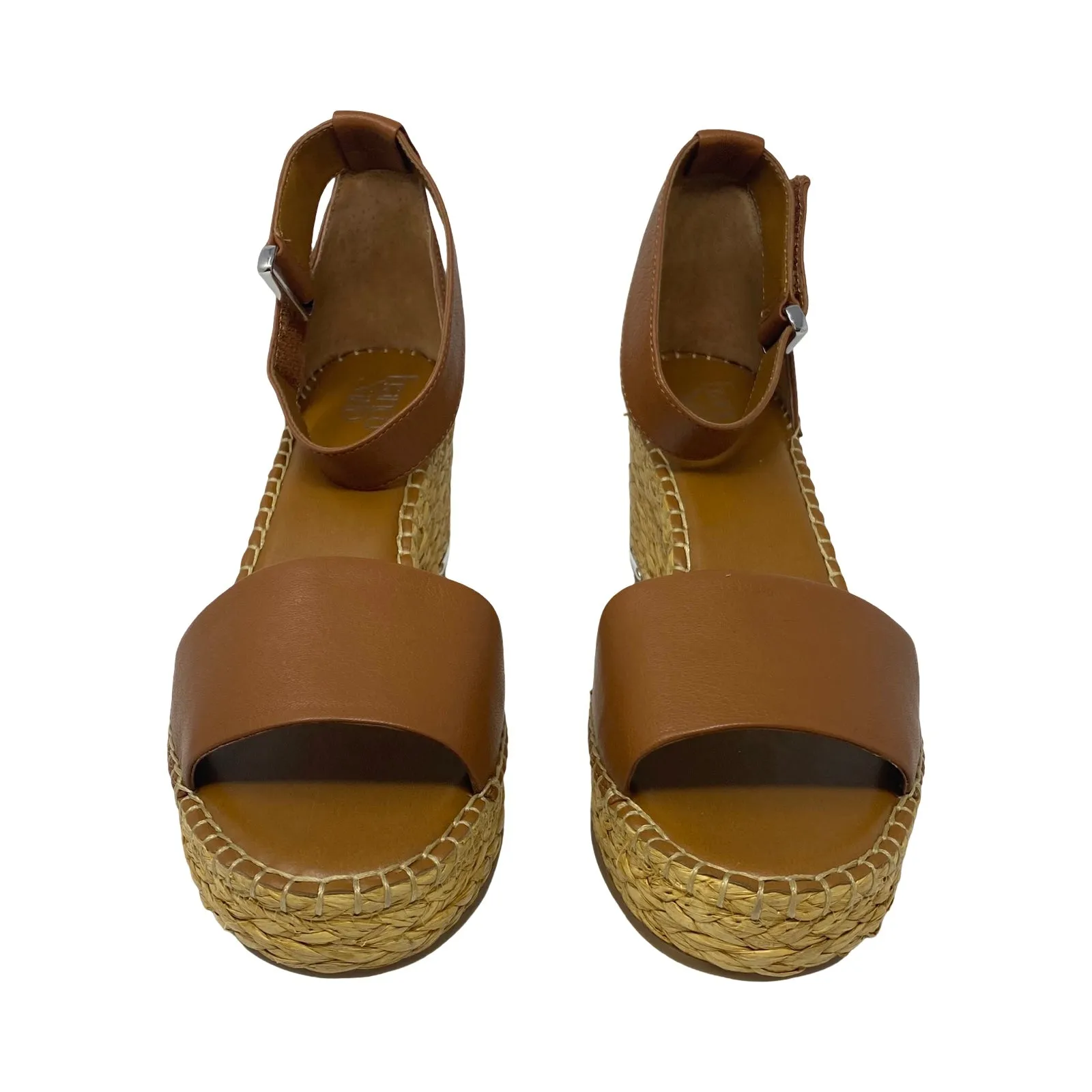 Franco Sarto Clemens Raffia Espadrille Wedge Sandal
