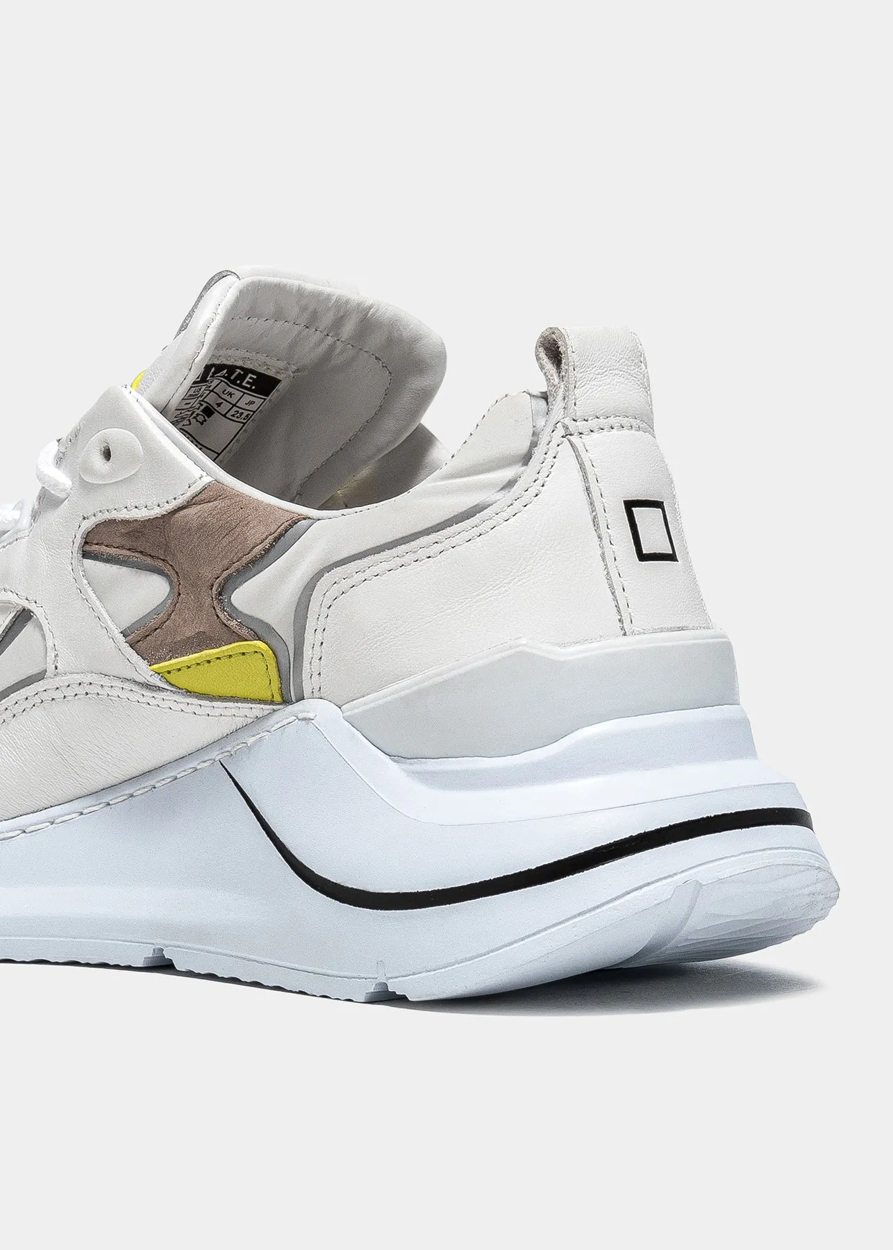 Fuga Nylon Sneakers - White Yellow