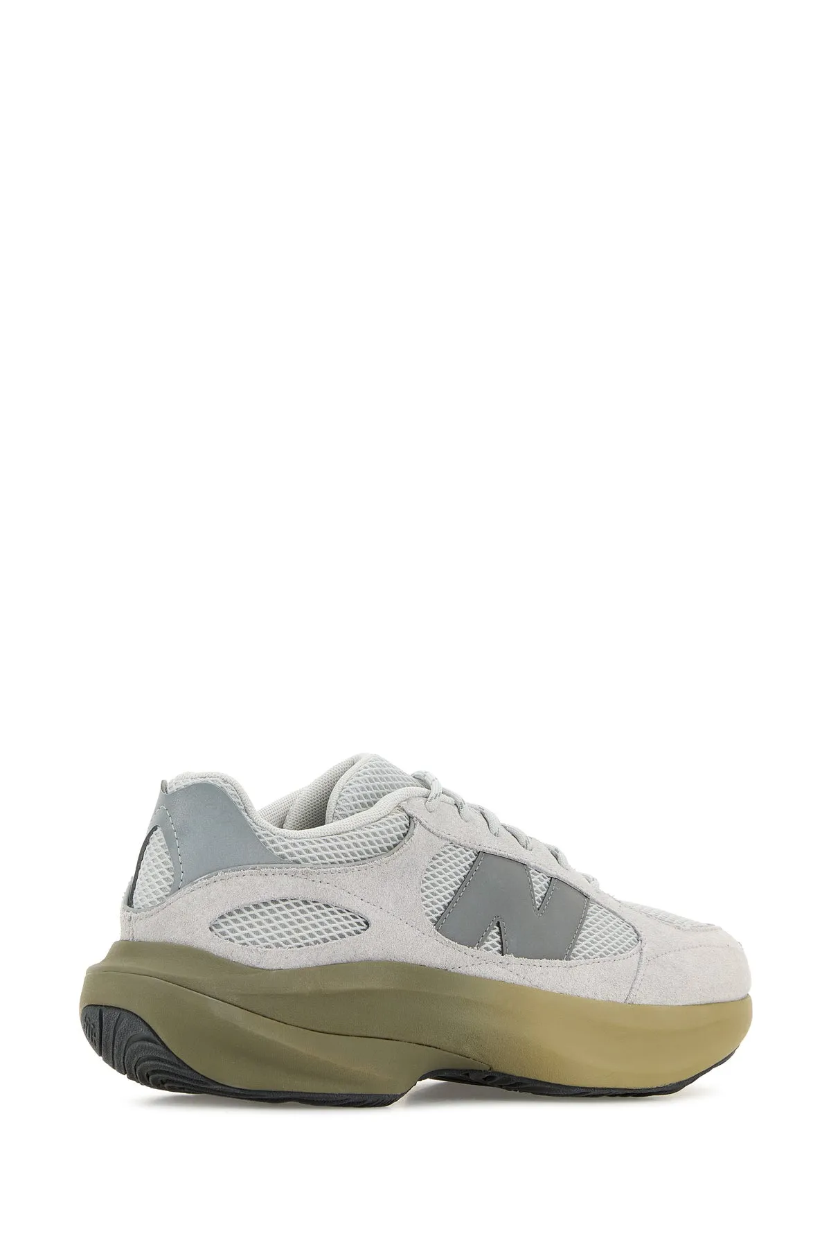Grey suede and mesh WRPD sneakers