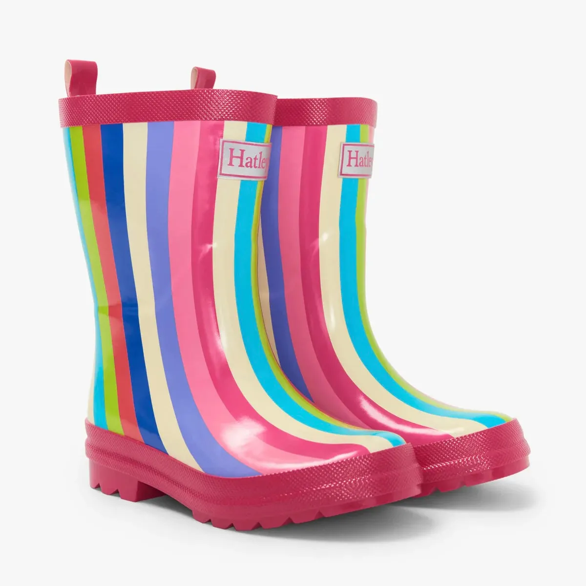 Hatley stripe welly