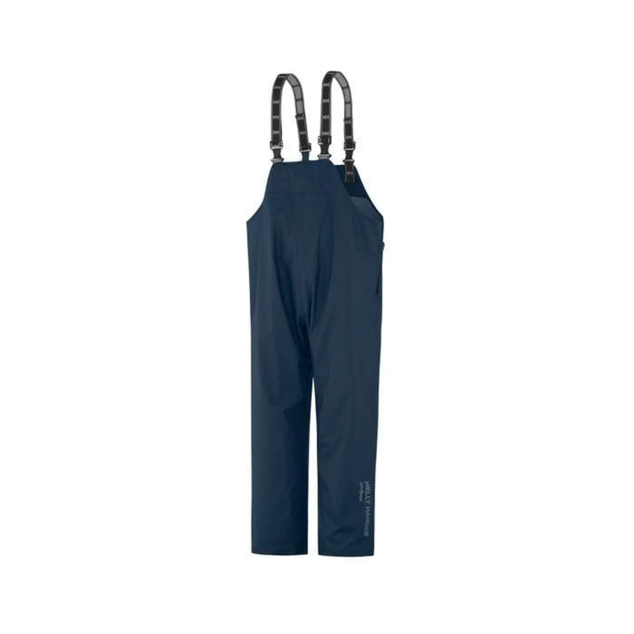 Helly Hansen Men's Rain Bib Work Pants 70529 Mandal - PVC Coated Poly, Waterproof, Durable, Adjustable Suspenders, Micro-Welded Seams | Sizes S-6XL